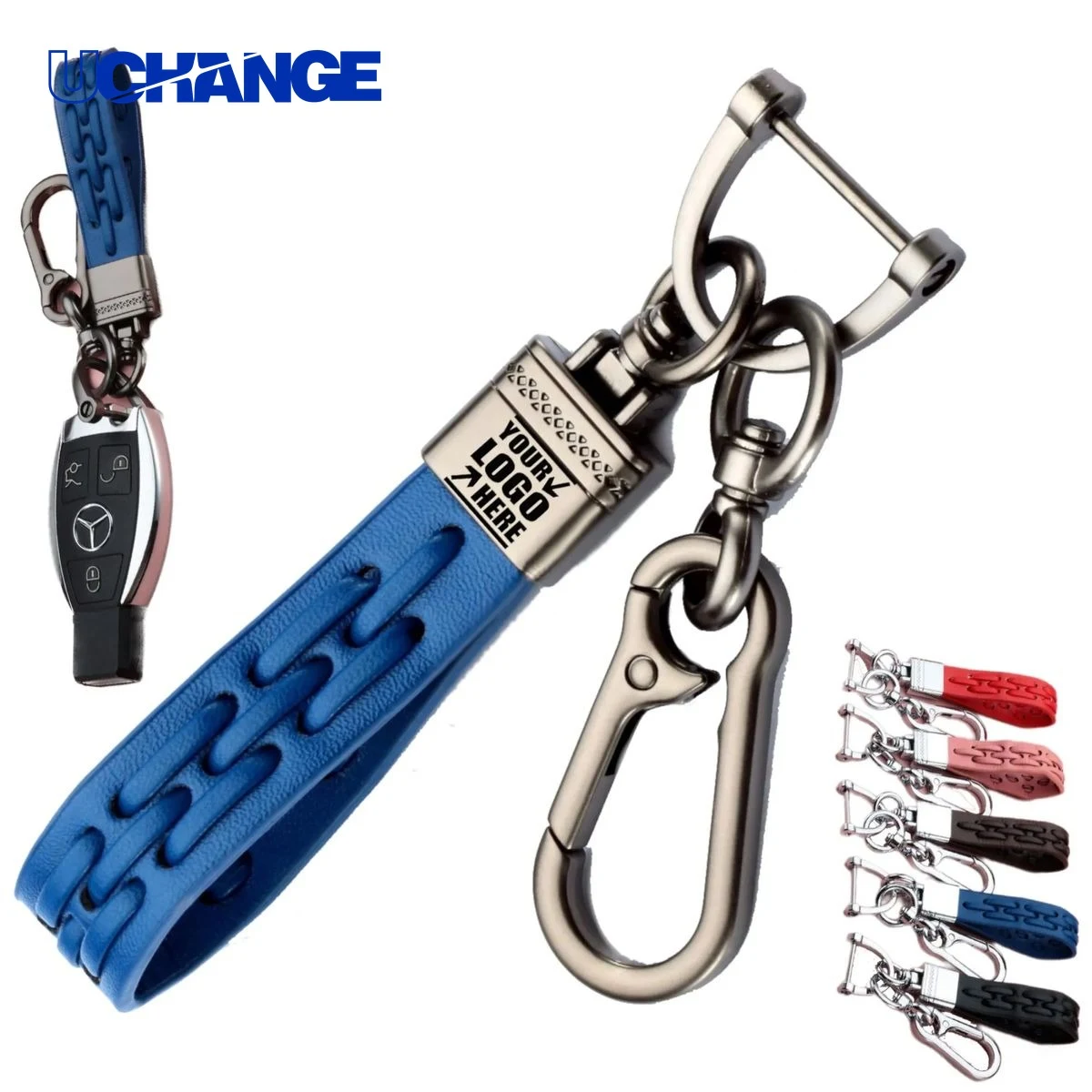 PU Belt Car Keychain 1