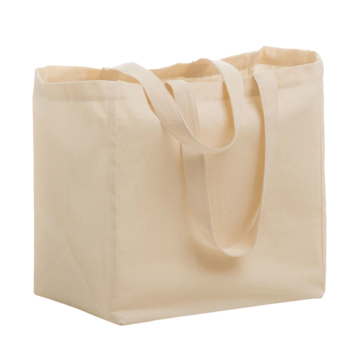 6 oz. Cotton Canvas Grocery Tote Bag 1