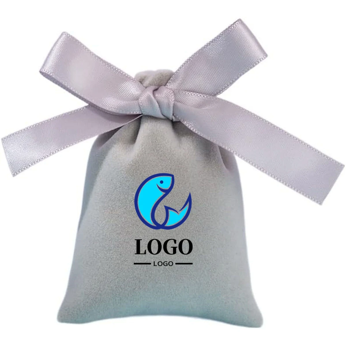 Small Plush Jewelry Bags With Drawstring 1