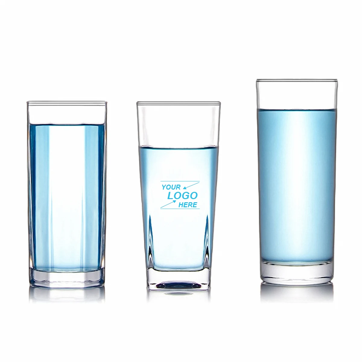 12oz Glass Tumblers 1