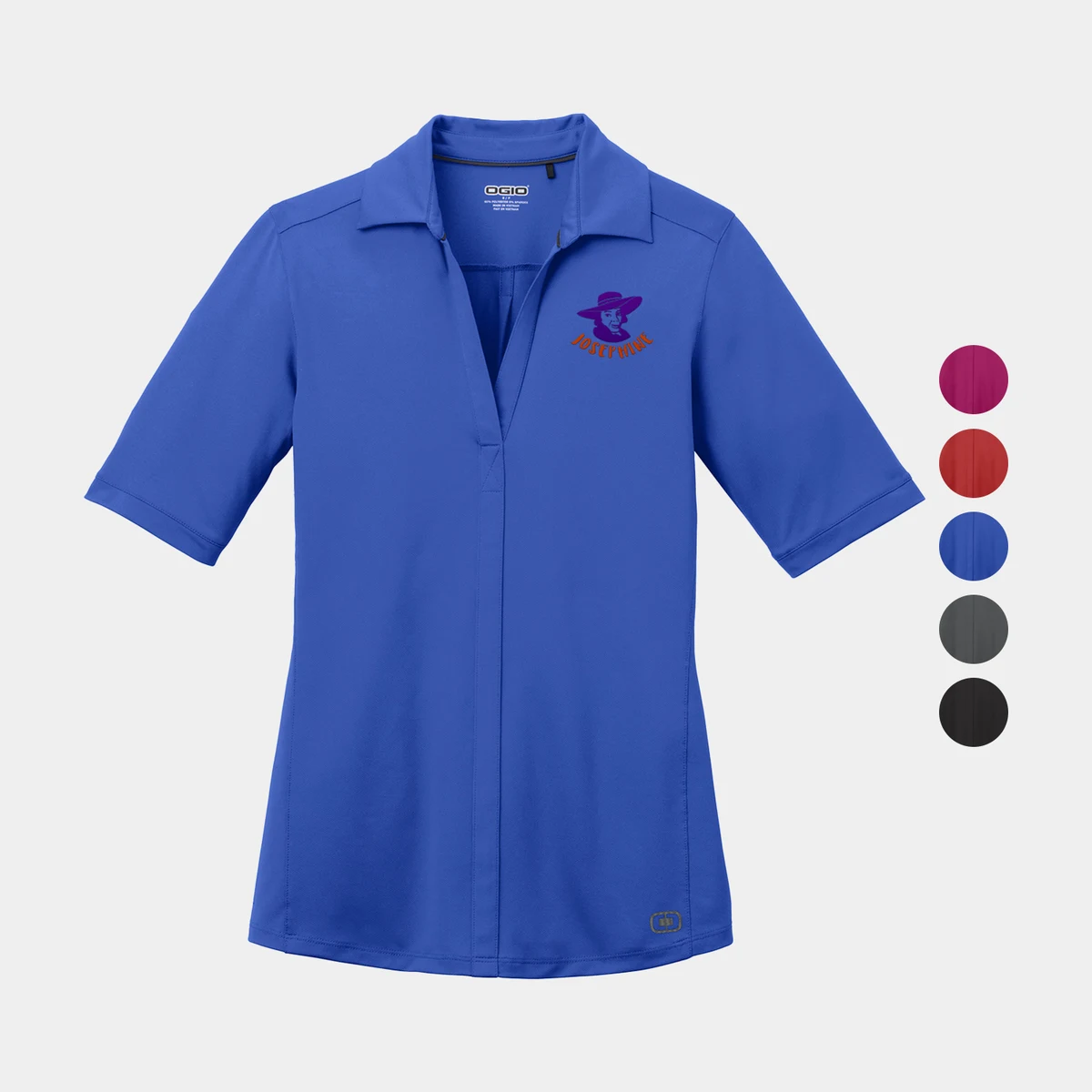 OGIO® Women's Y-Neck Polo Shirt 1