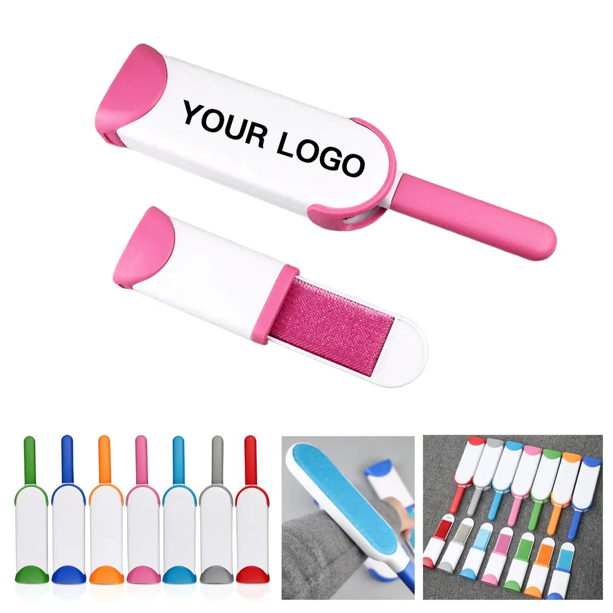 Double Sided Lint Brush for Fabric Surfaces 1