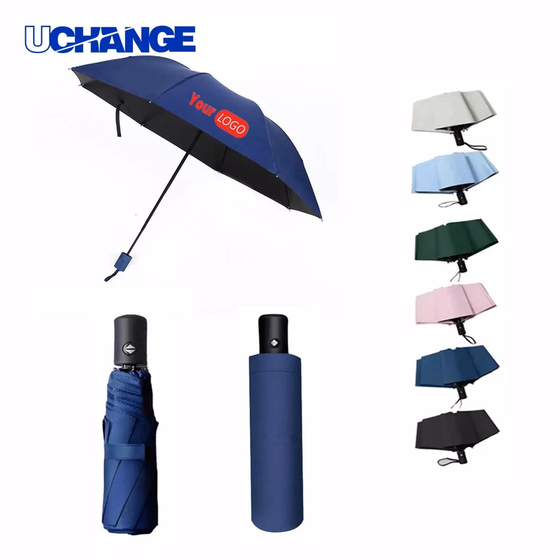 UV Automatic Folding Umbrella for Rain