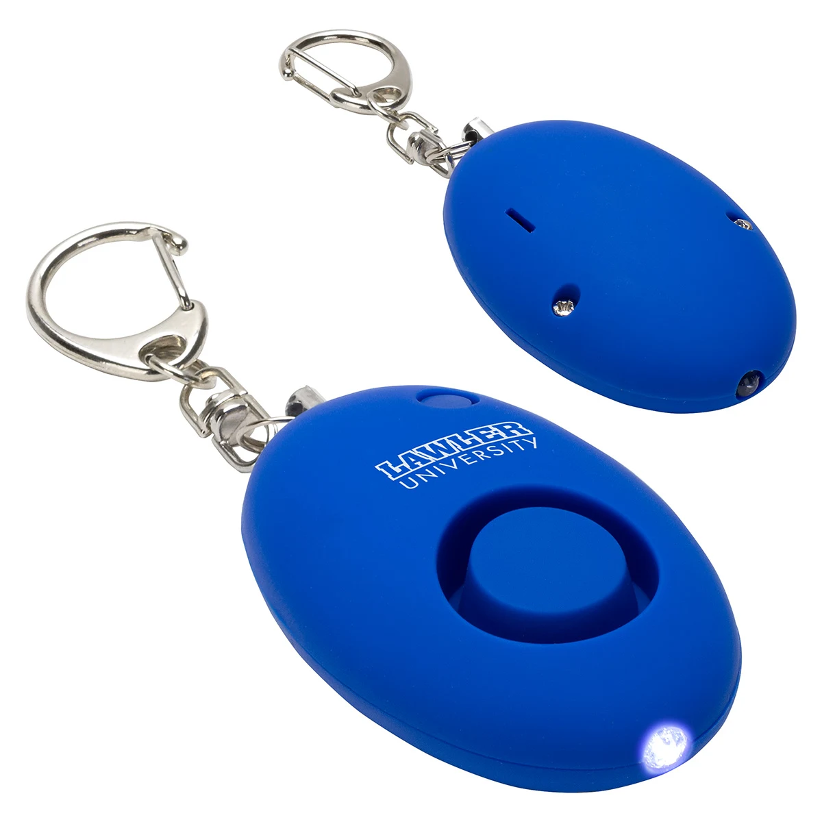Soft-Touch LED Light & Alarm Key Chain 1