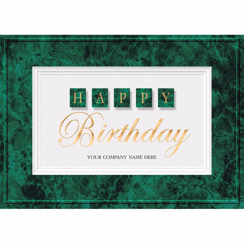 Carved in Stone Birthday Crds