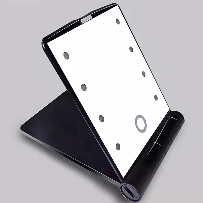 Hand Portable Lighted Vanity Makeup Mirrors