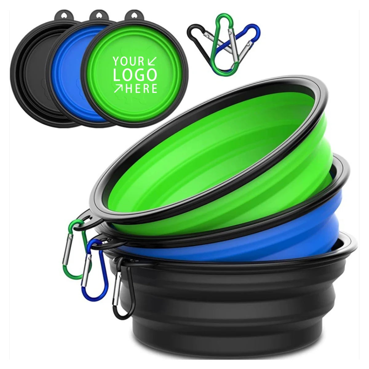 Travel Folding Pet Bowl 1