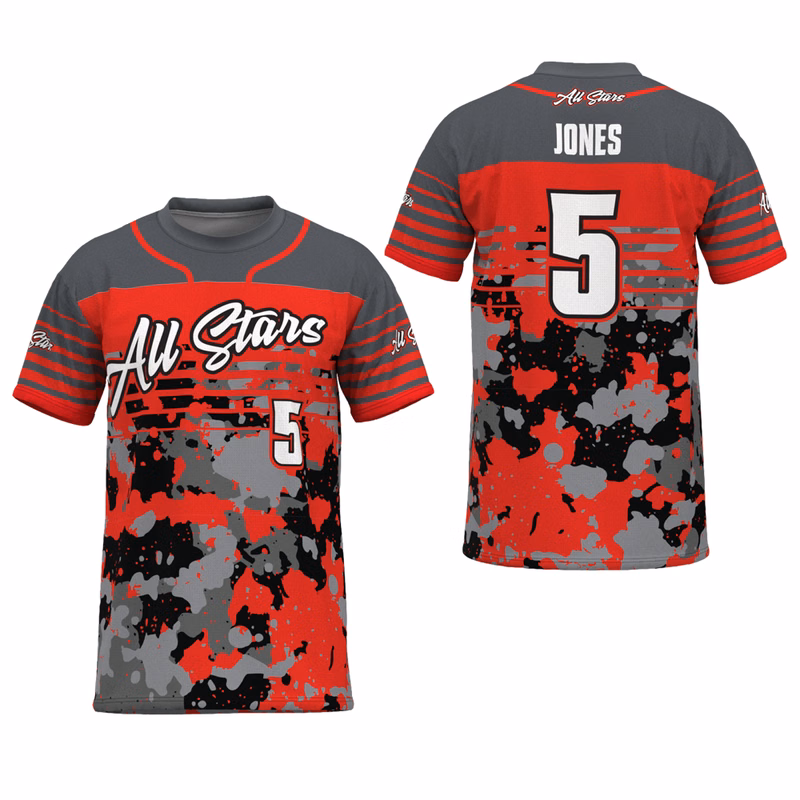 Men's Baseball Crewneck Pinhole Mesh Jersey