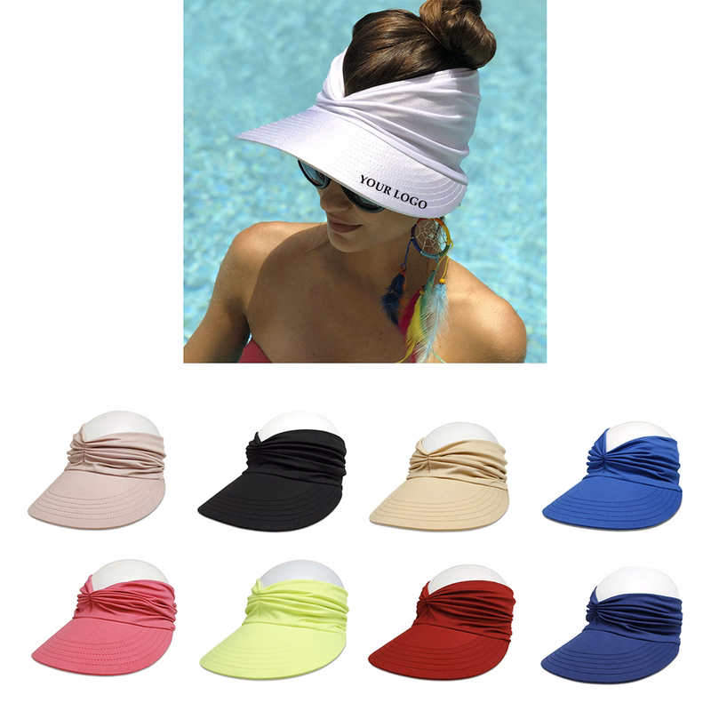 Women Beach Sport Sun Visor Hats