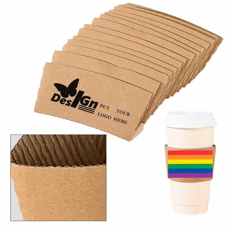 Coffee Kraft Cup Sleeve