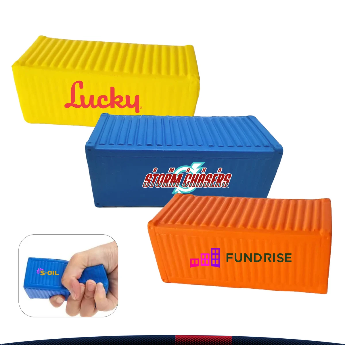 Shipping Container Stress Ball 1