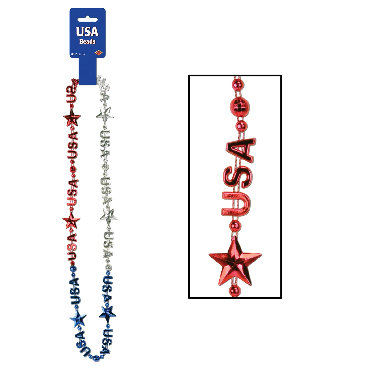 Patriotic USA Beads 1
