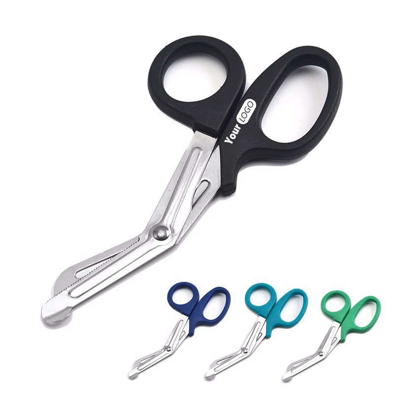 Angled Medical Bandage Scissors