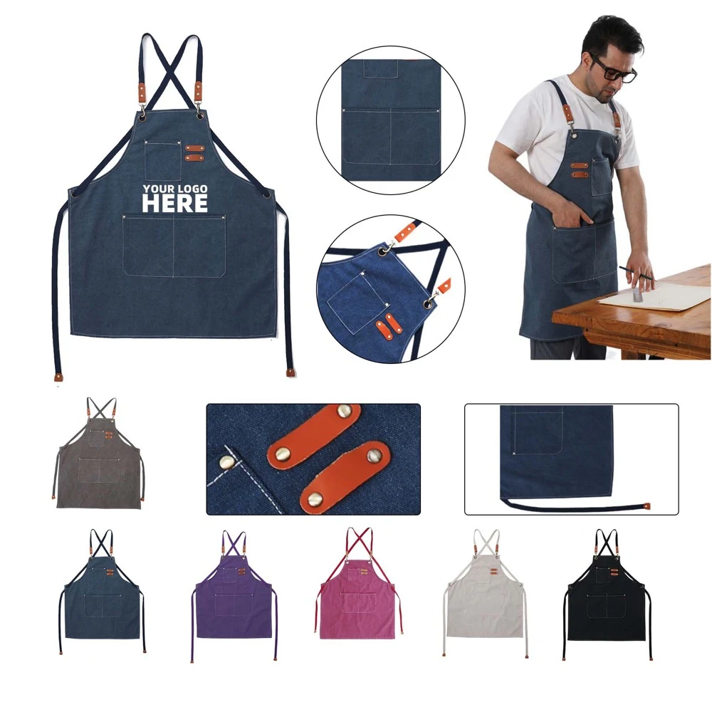 Thickened Canvas Apron 1