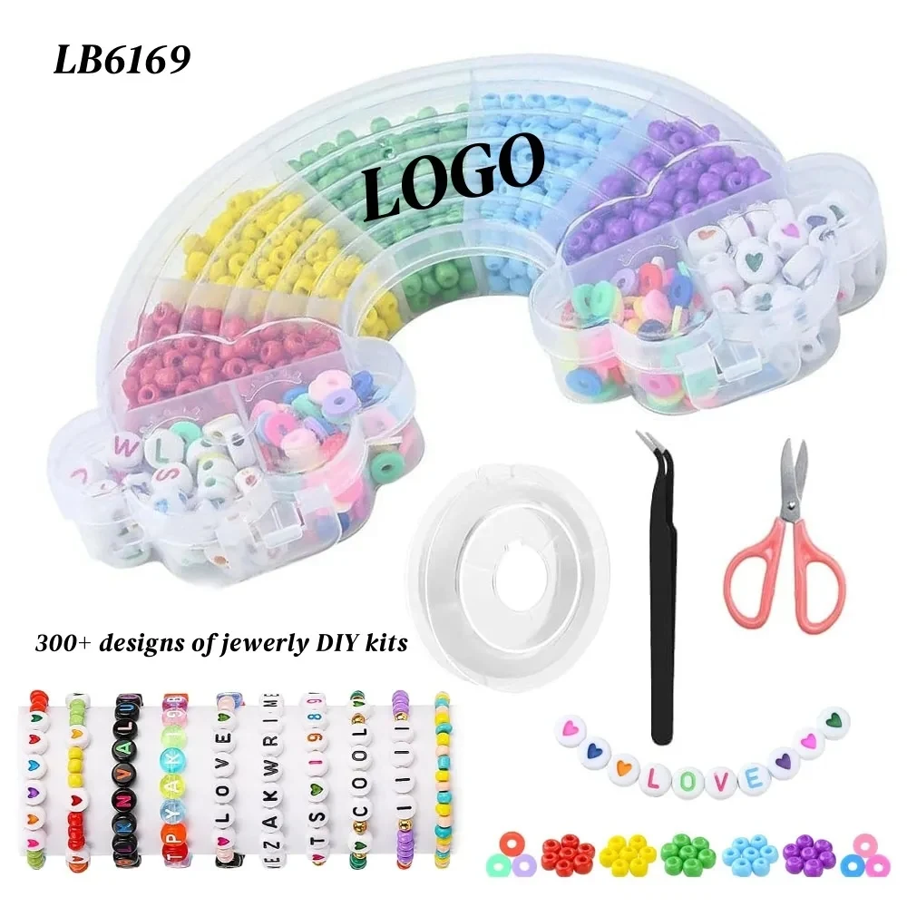 Clay Beads for Friendship Bracelet Kit DIY Art Craft Set 1
