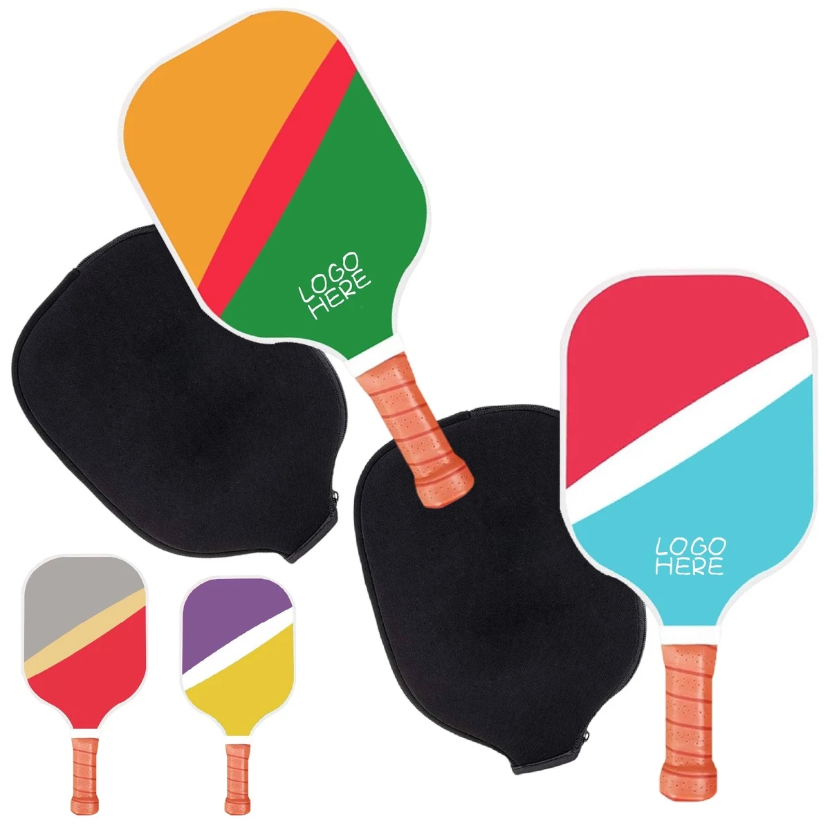 Lightweight Fiberglass Pickleball Racket 1