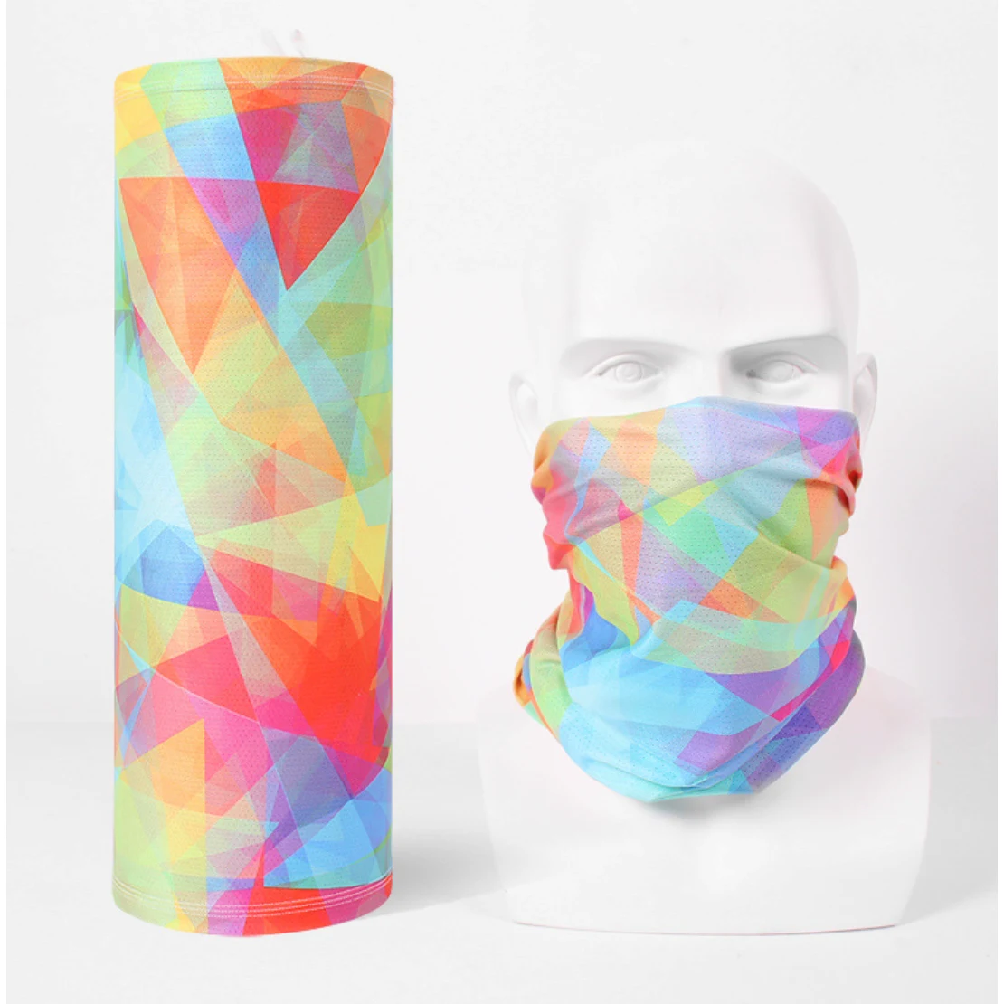 Full Color Neck Gaiter Face Bandana Mask 1