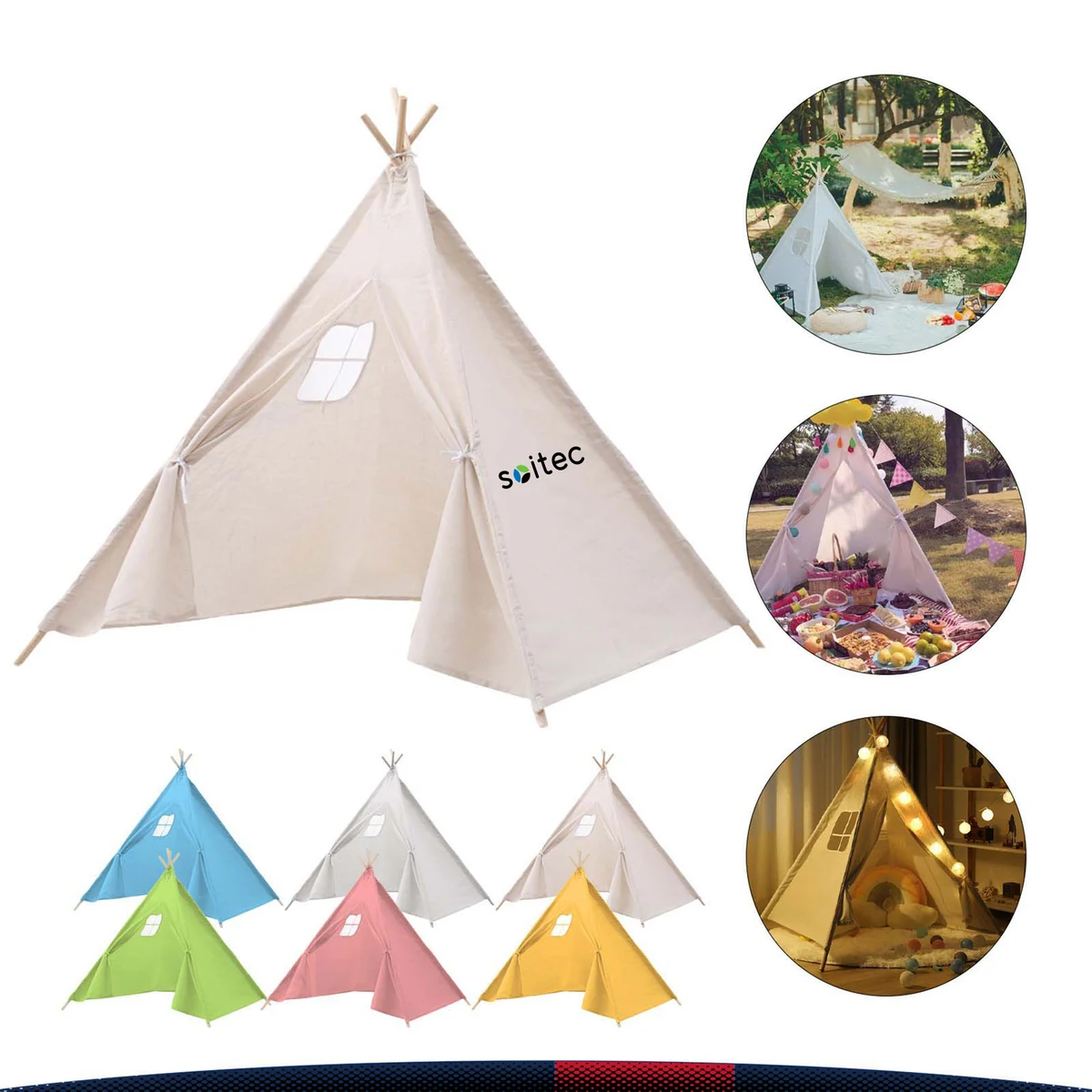Colle Indian Teepee Tent 1