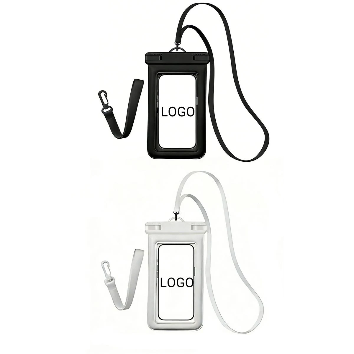 Custom Waterproof Phone Pouch With Lanyard 1