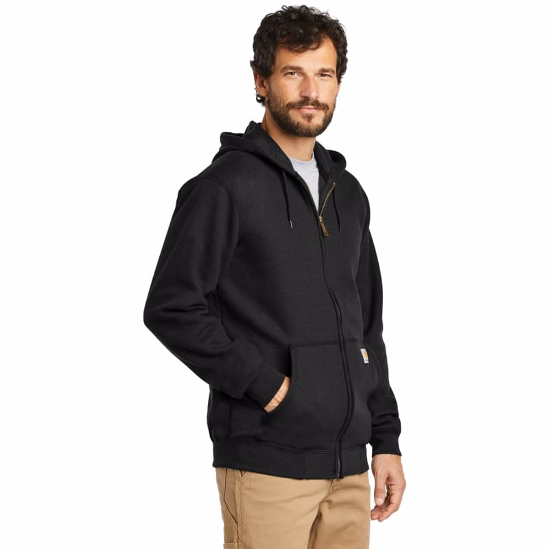 Carhartt Midweight Hooded Zip-Front Sweatshirt.