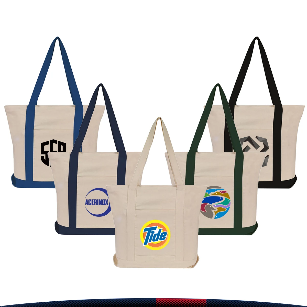 Krin Tote Bag, custom tote bag with logo imprint 1