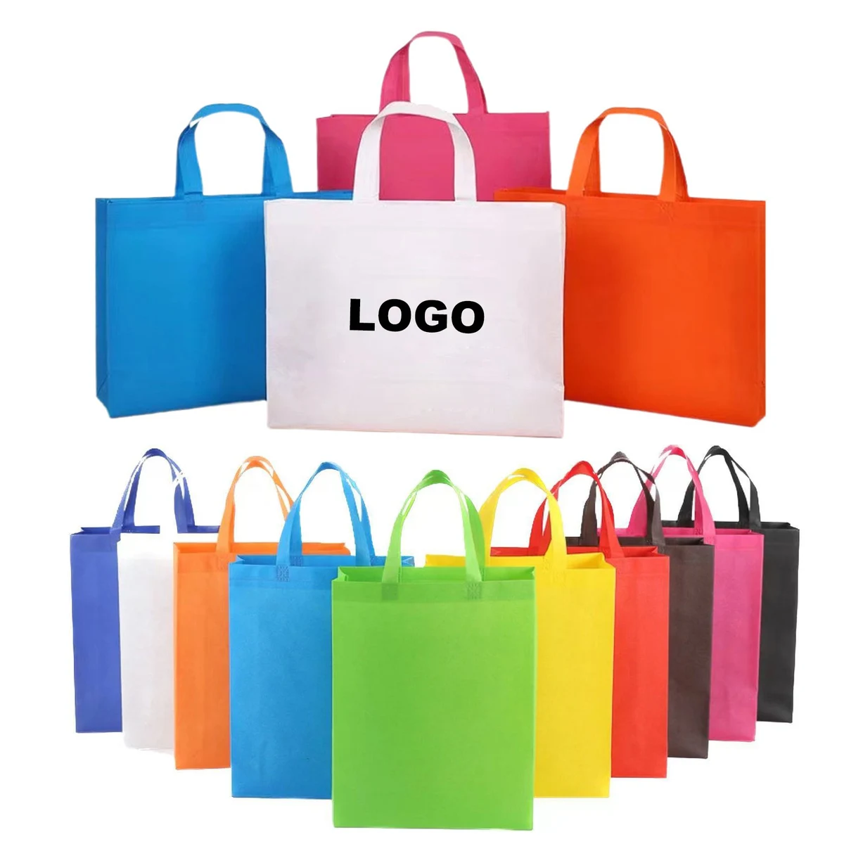 Non Woven Reusable Gift Bags with Handles 1
