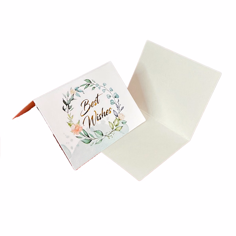 Holiday Folding Christmas Greeting Card