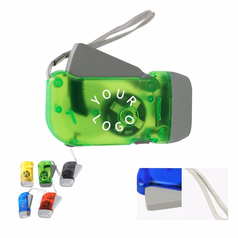 Durable Hand Pressed LED Torch for Travel and Safety