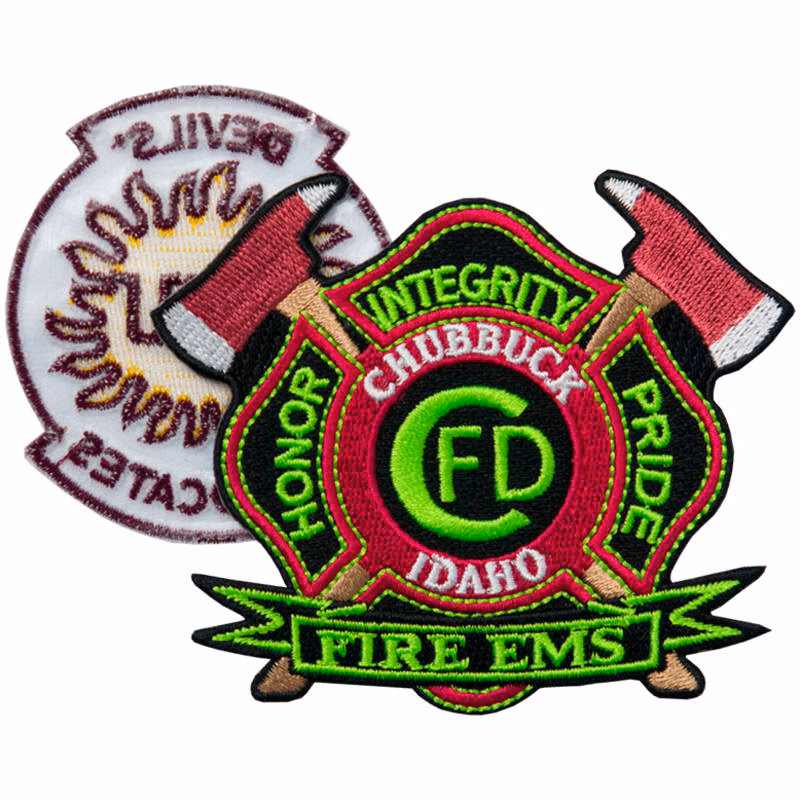 Iron On Embroidered Patches