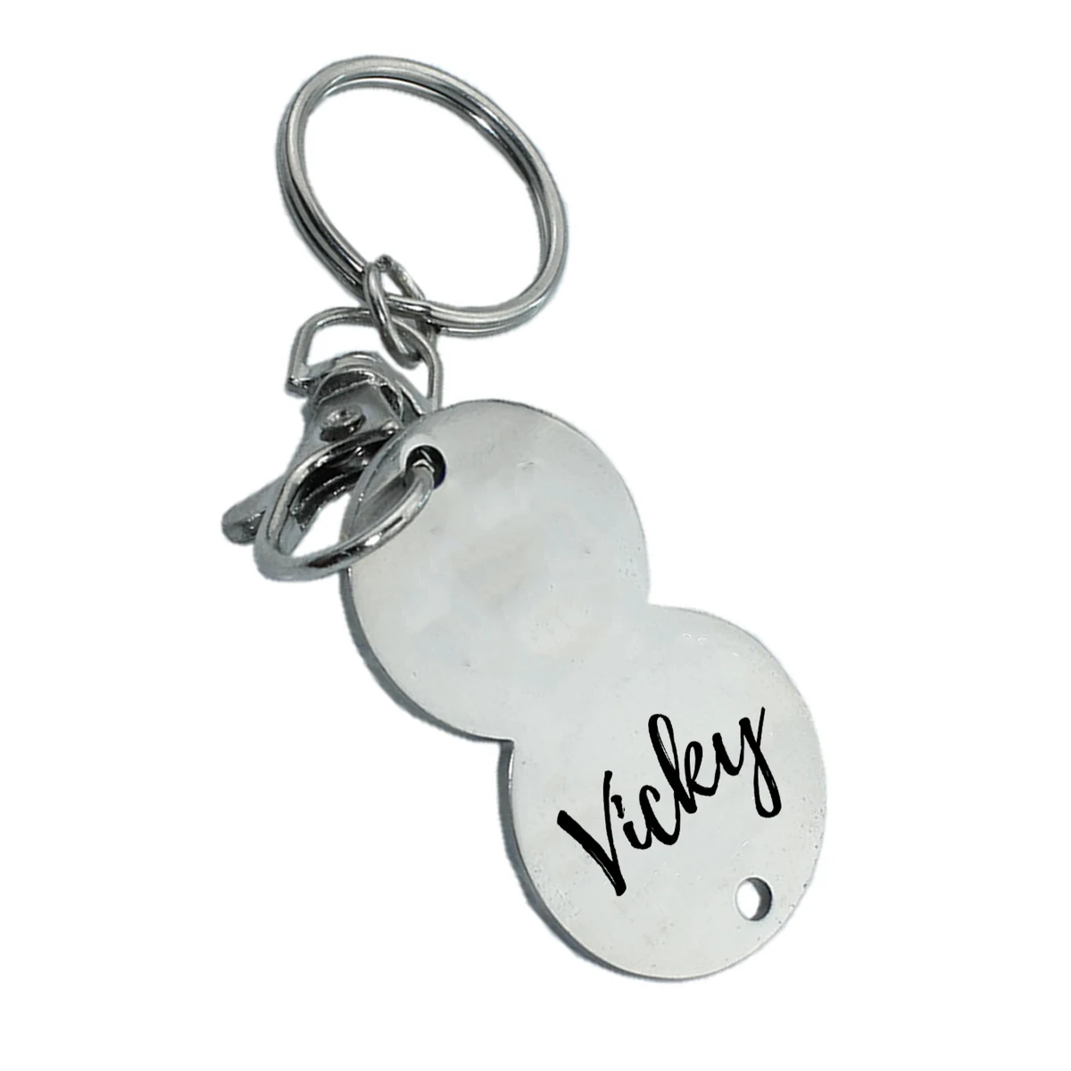 Portable Shopping Cart Keychain 1