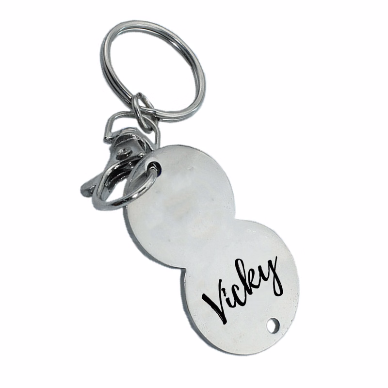 Portable Shopping Cart Keychain