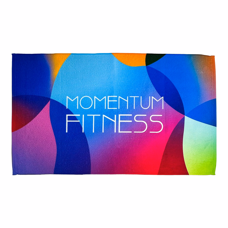 Full Color Sublimated Microfiber Terry Hand Towel