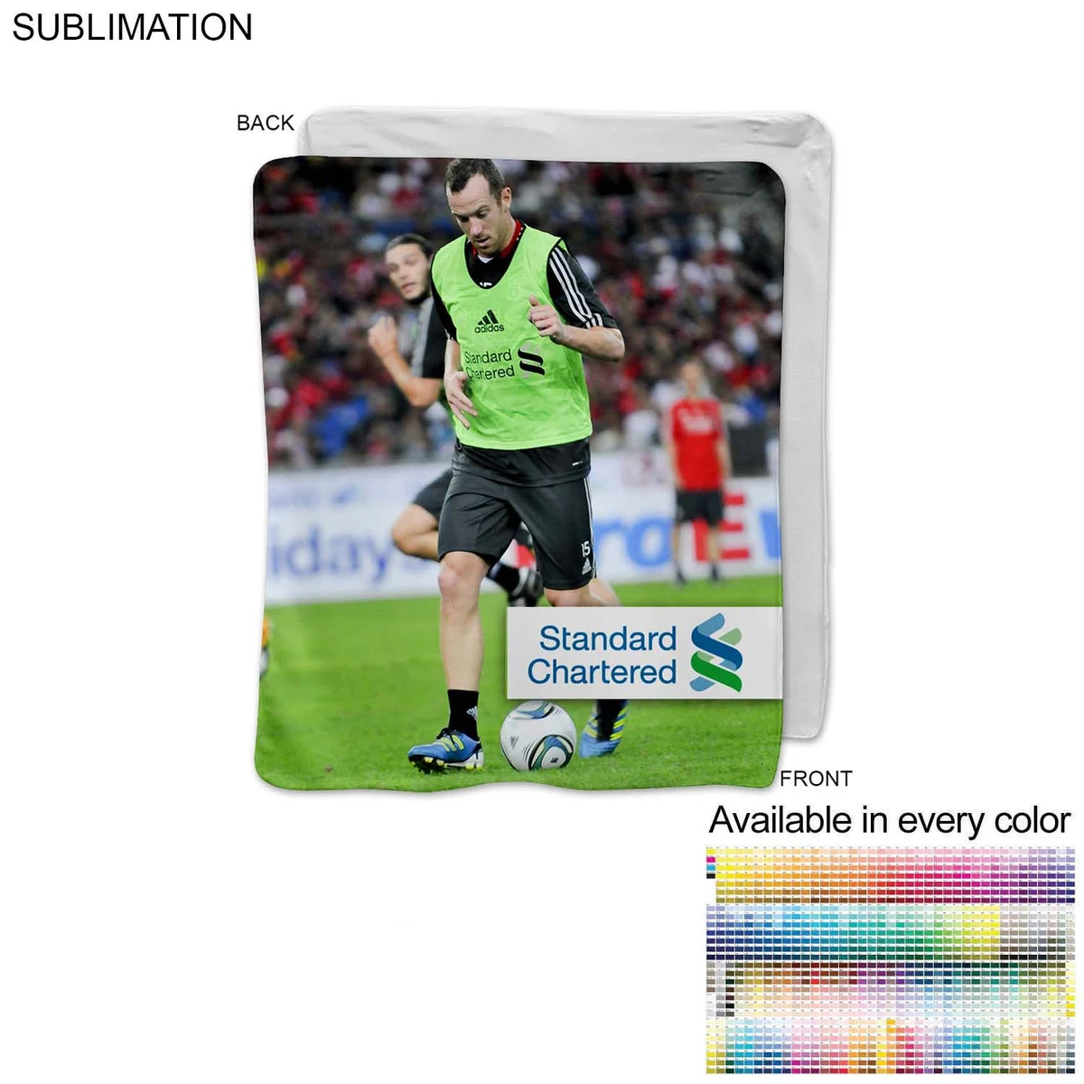 Photo Blanket, Ultra Soft and Smooth Microfleece Blanket, 50x60, Sublimated with a Photo on 1 side 1