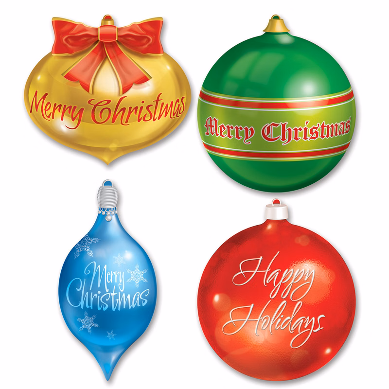Christmas Ornament Cutouts