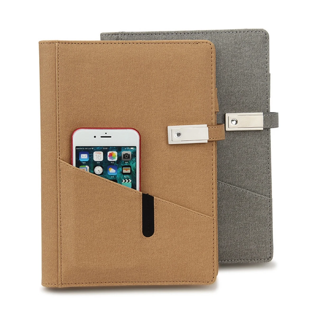 8000 mAh Power Bank Notebook with 16 GB Flash Drive 1