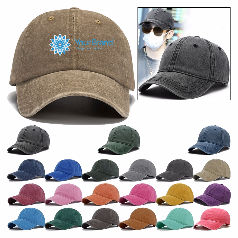 MOQ 20pcs Unisex Cotton Promotional Hat