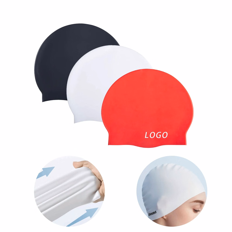 Silicone Swimming Cap With Logo For Swimming,Diving
