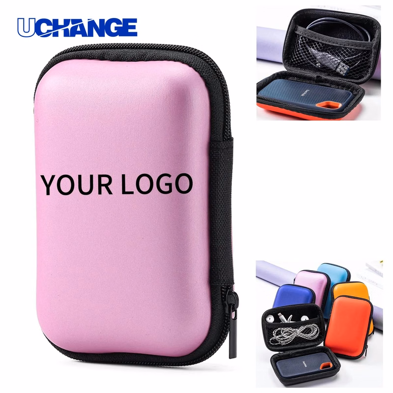 Portable Zipper Case for Headphones and Accessories