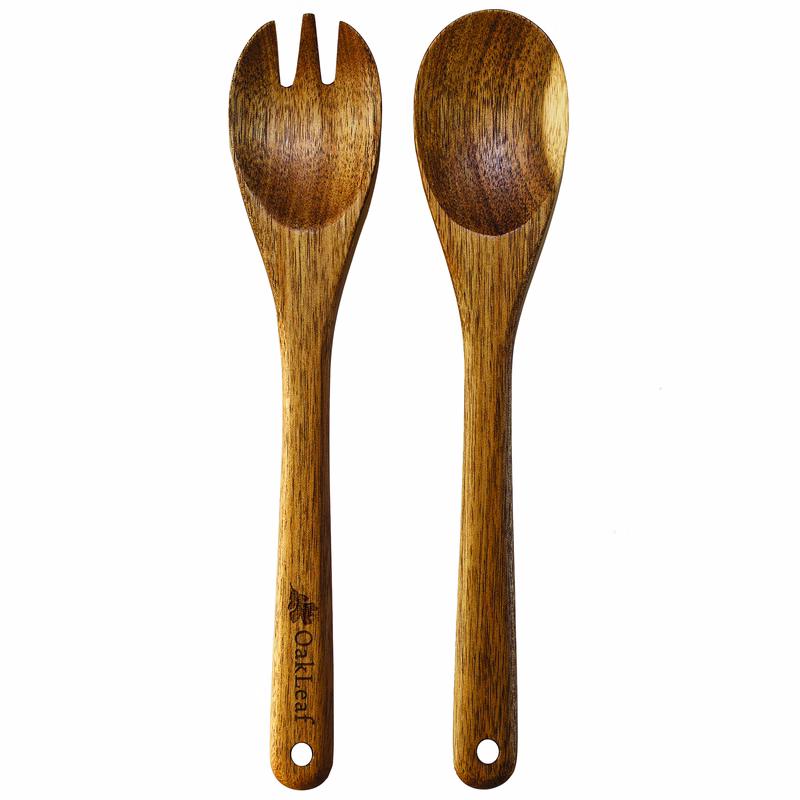 TB Home® Acacia Salad Server Set