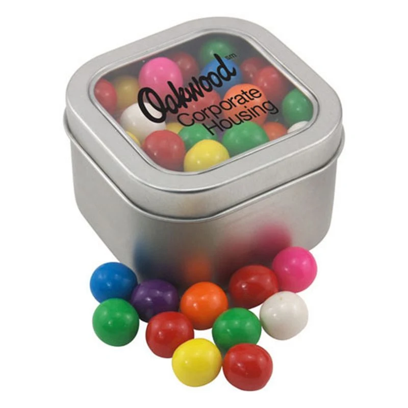Window Tin with Gumballs 1
