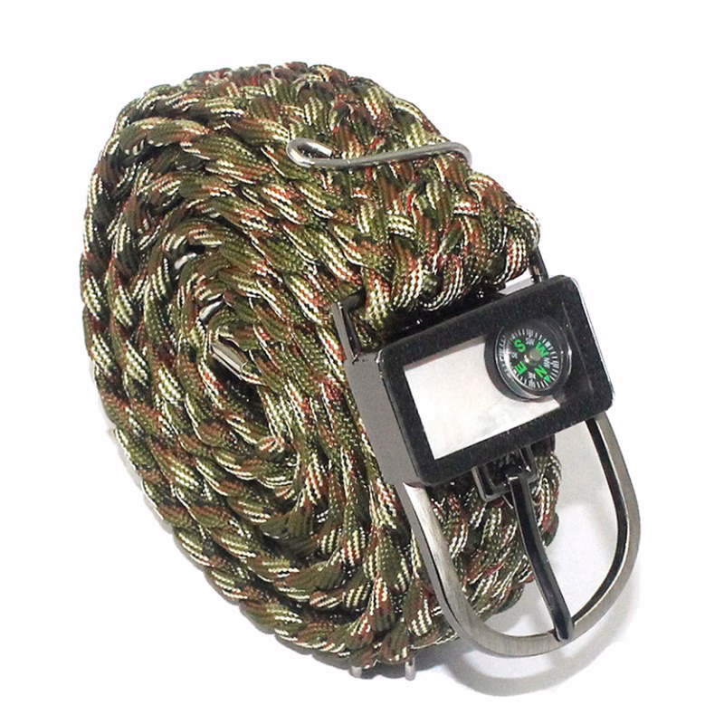Survival Paracord Rope Belt