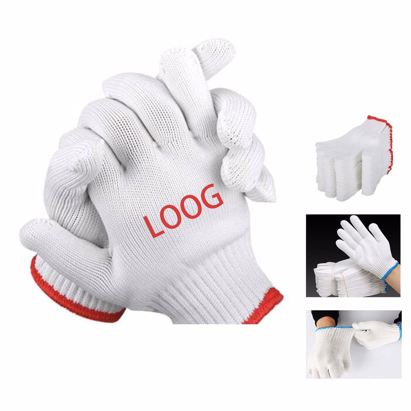 600GSM Nylon Labor Protection Cotton Gloves