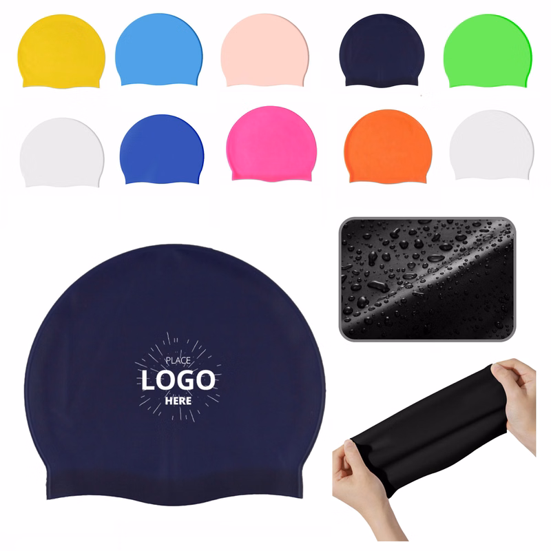 Soft Silicone Swimming Caps