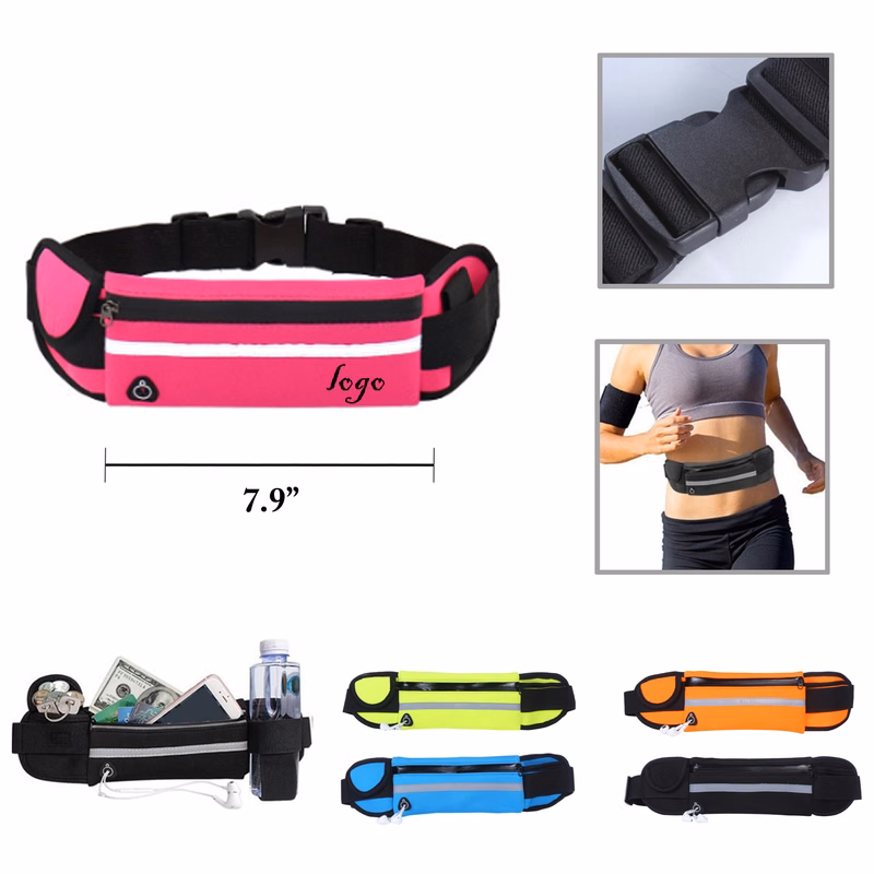 MOQ50 Running And Cycling Waist Belt For Outdoor Sports