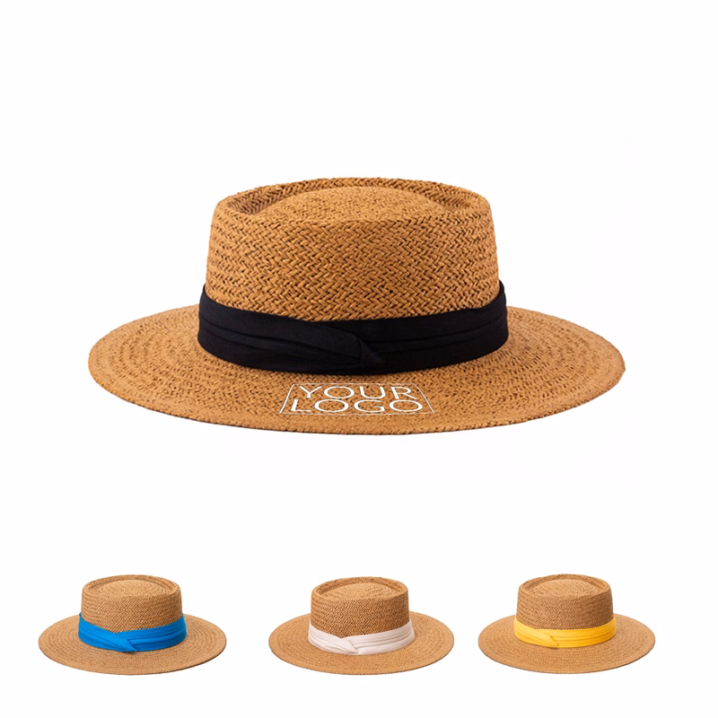 Straw Boater Hat