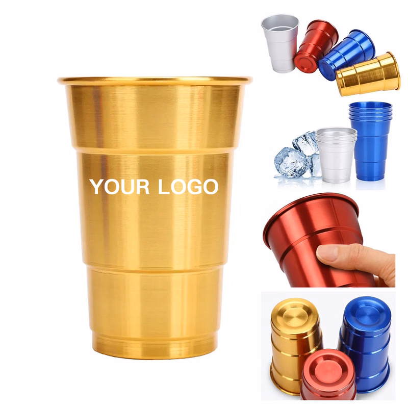 16oz Aluminum Camping Cup With Durable Coating