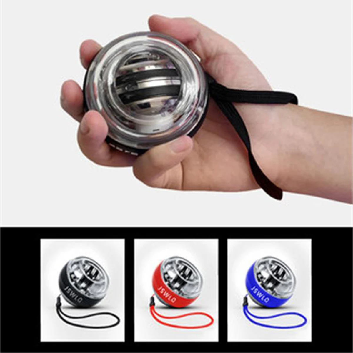 Auto-Start Wrist Power Gyro Exercise Ball 1