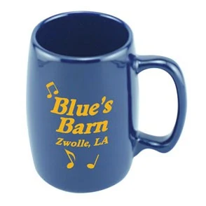 16 Oz. Barrel Ceramic Mug - Colored 1