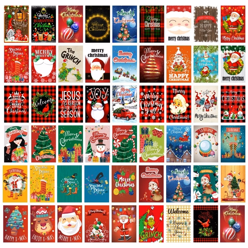 Home Decorative Merry Christmas Garden Flag
