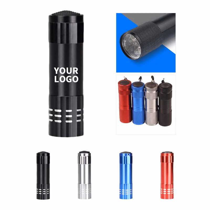 Aluminum Mini Light Emitting Diode Flashlight